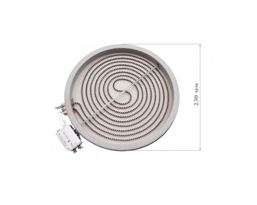 Электроконфорка 2100W D230mm (hi-light) Whirlpool 481231018892 C00327341