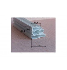 Уплотнитель двери холодильника Позис (560 х 1130 мм) Профиль ПС