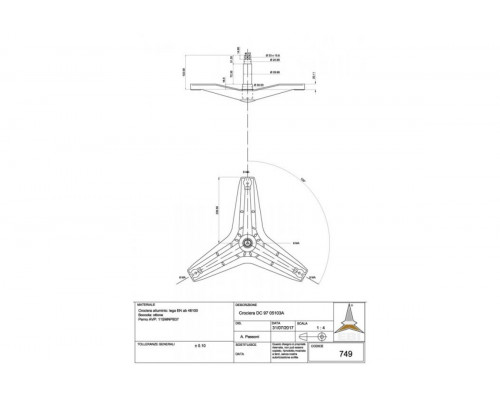 Крестовина барабана для стиральной машины DC97-05103A