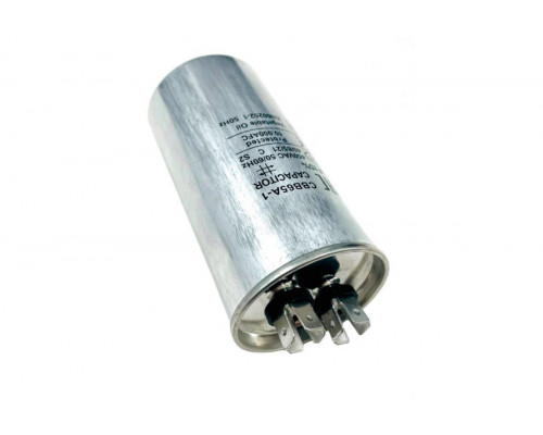 Конденсатор CBB65 45uF 450V алюминий 2x4 контакта