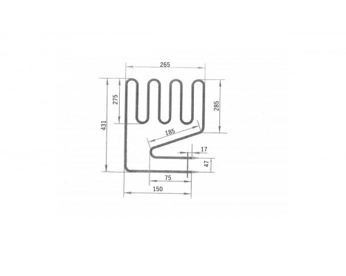 ТЭН для саун HARVIA ZSP240 2150W 280 А 8/2,15 Т 220