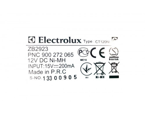 Корпус пылесоса в сборе ZB2923 с мотором, аккумулятором и платой Electrolux 4055164273