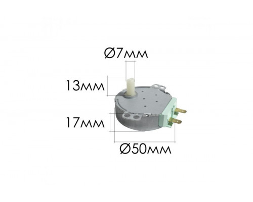 Мотор поддона для микроволновых СВЧ печей 21V / 3W / 5-6 RPM DE31-10154D