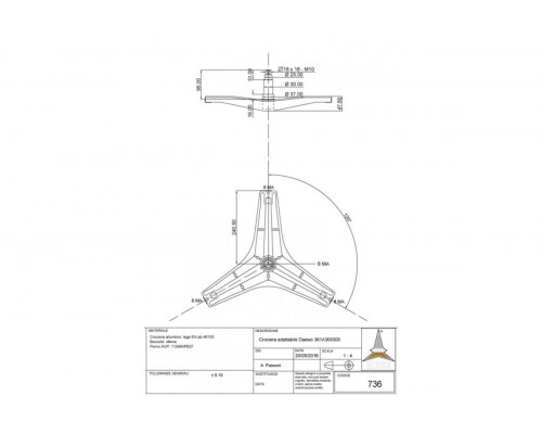 Крестовина барабана СМА DAEWOO DWD-F1013 361A300500 361A300300 4093536