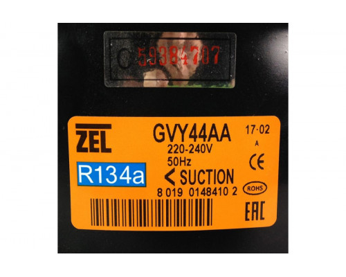 Компрессор ZEL (Zanussi Electrolux) GVY 44 AA (R-134, -23,3, 129 Вт)