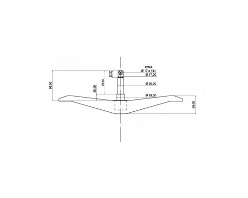 Крестовина барабана для стиральной машины DC97-11292A cod758