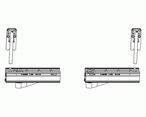 Комплект кареток SKB-S/SE, правый